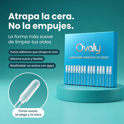 Limpiador de oídos adhesivo